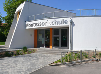 Schulgebäude der Montessorischule Naumburg